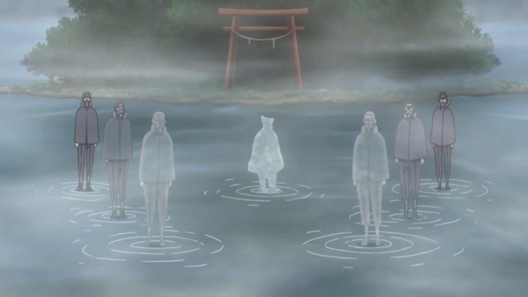 水遁：水中隠れの術