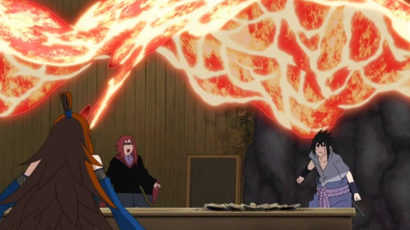 Lava-Stil: Schmelzerscheinungstechnik — Technik, Anime, 4