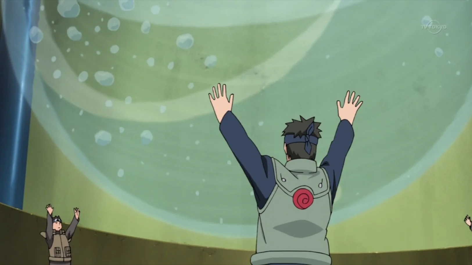 Sensitive Water Sphere — Technique, Anime, 2