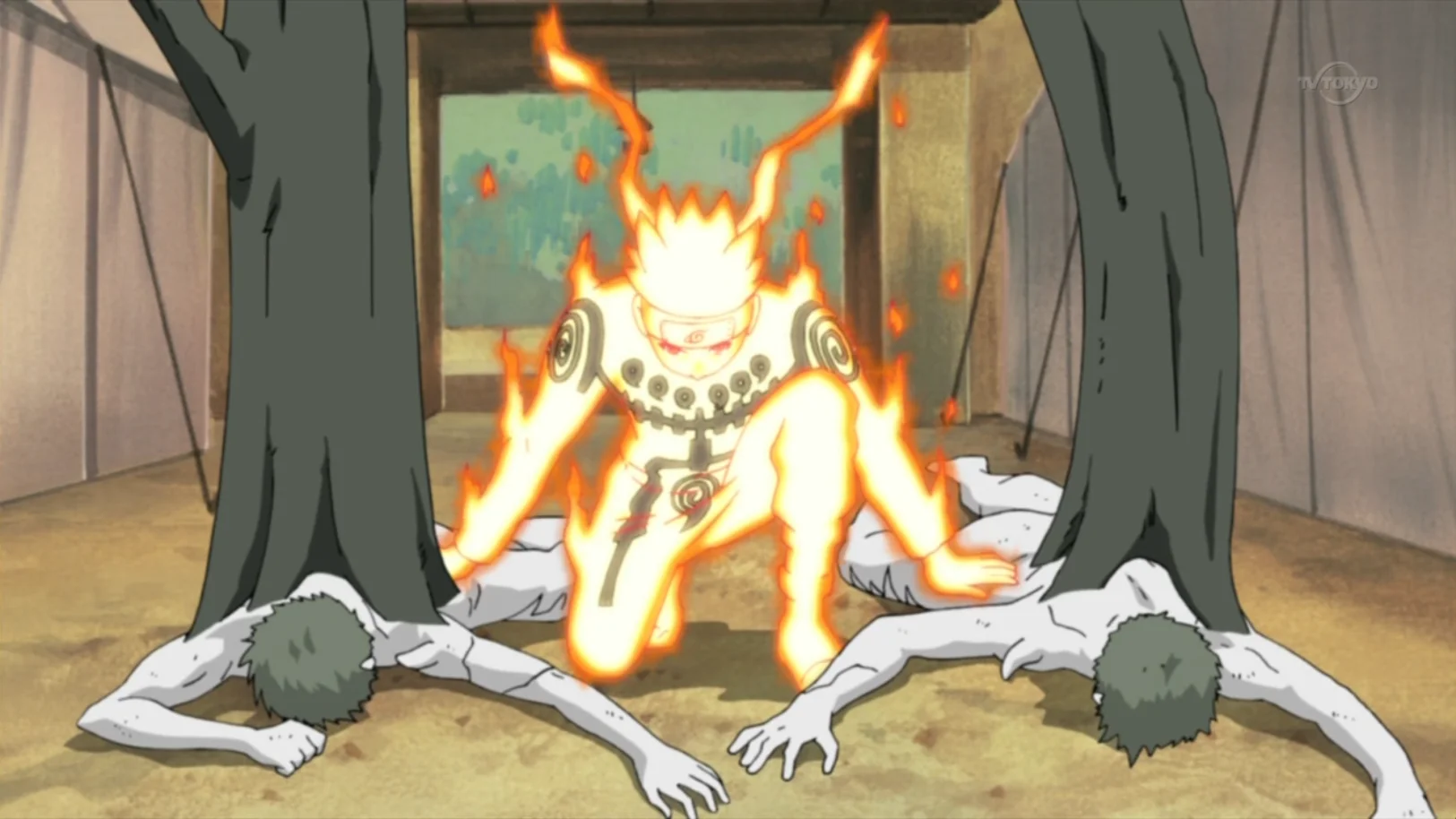 Tryb Czakry Dziewięcioogoniastego — Technika, Anime, 5