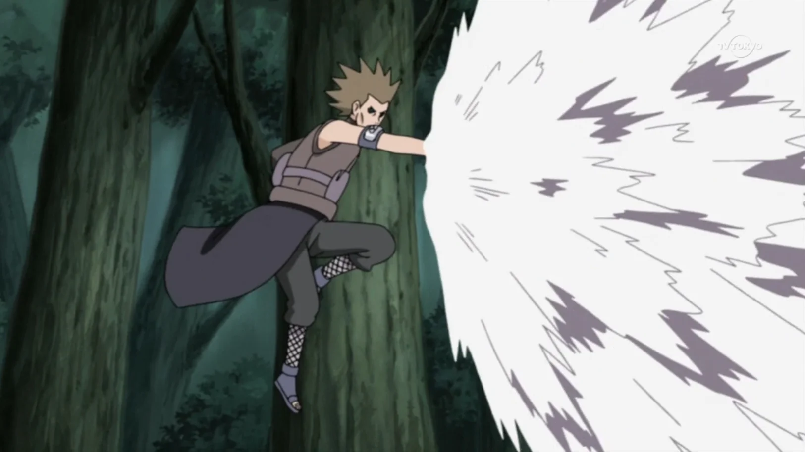 Explosion Release: Land Mine Fist — Technique, Anime, 2