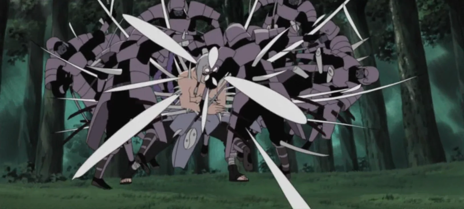 Shikotsumyaku — Técnica, Anime, 2