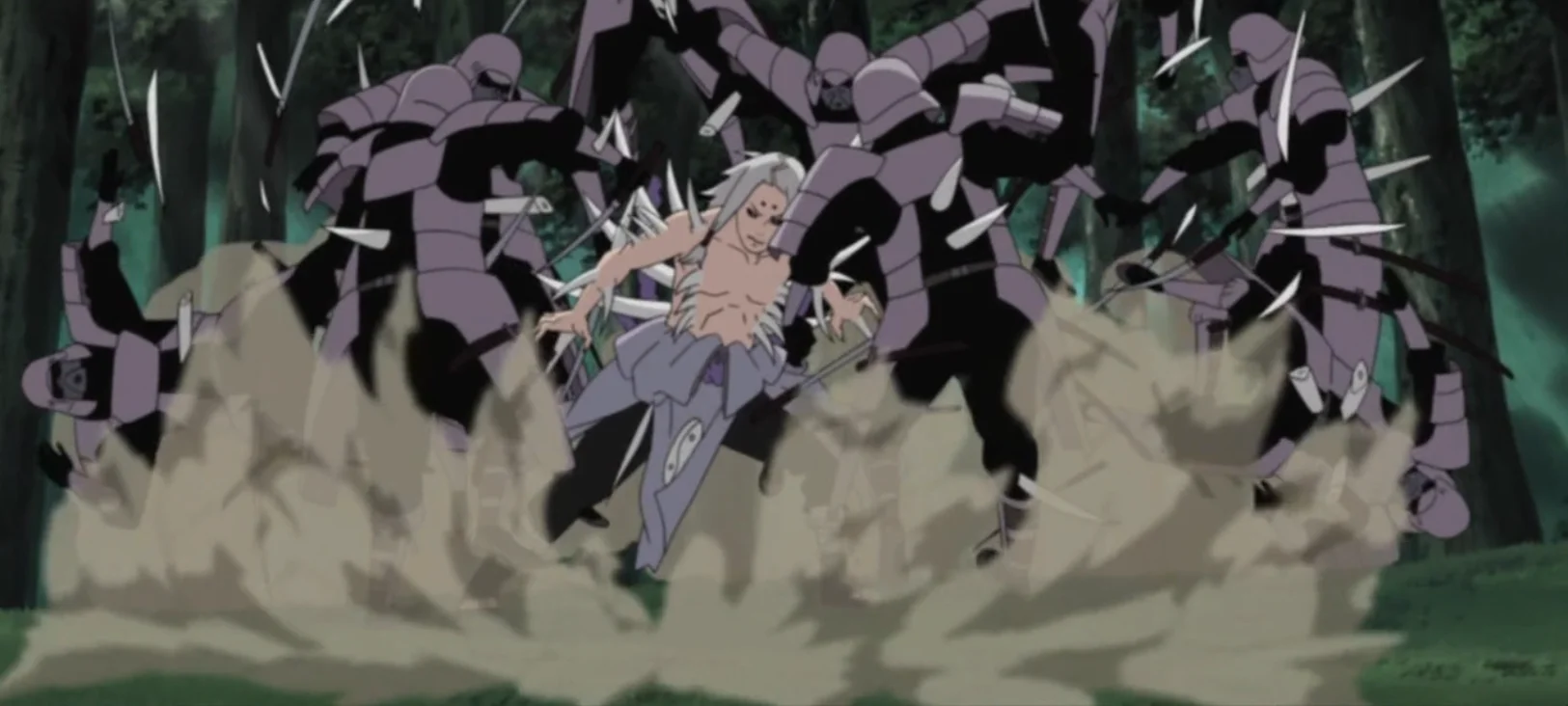 Shikotsumyaku — Técnica, Anime, 3
