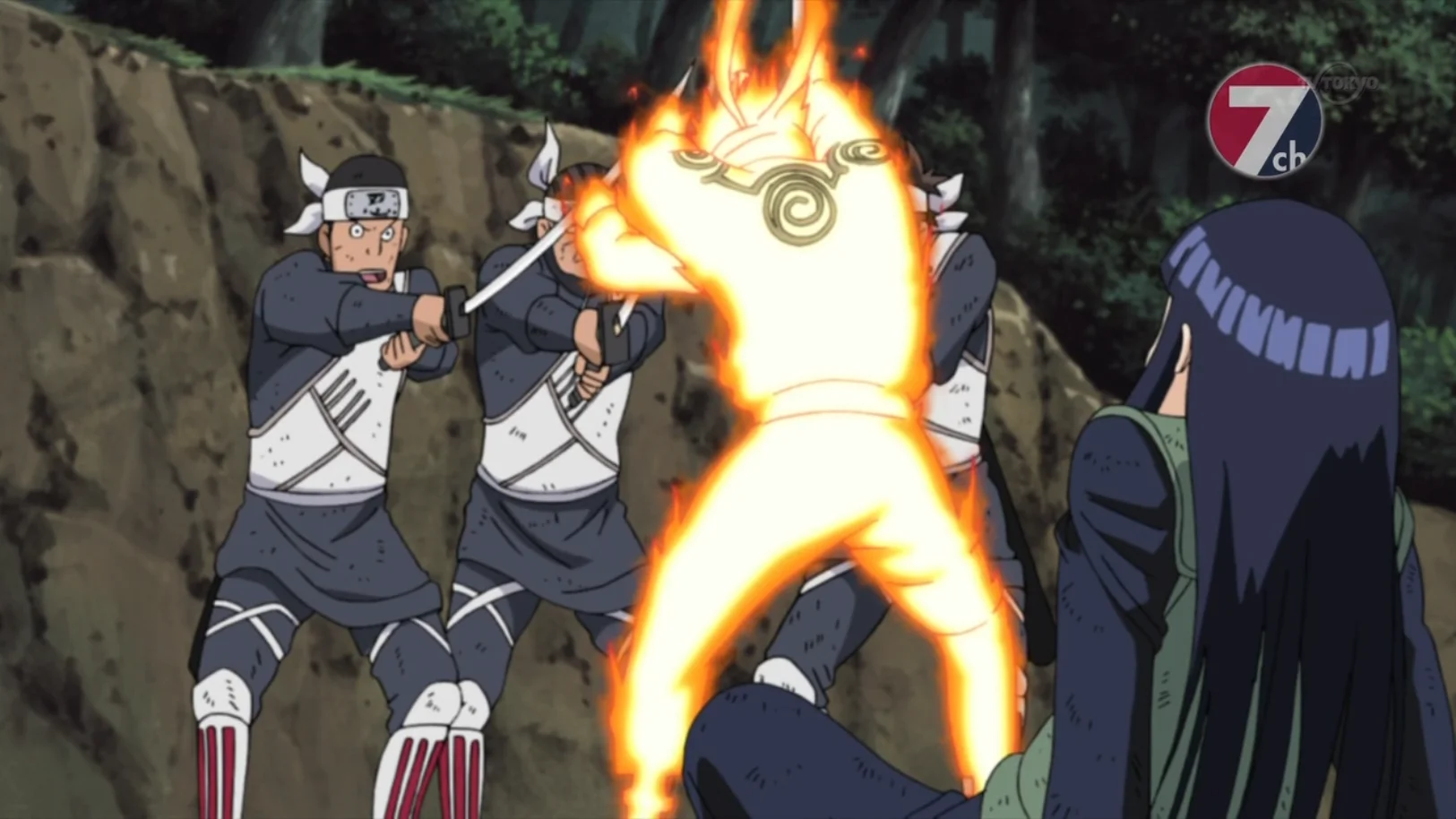 Hände des Bijū-Chakras — Technik, Anime, 2