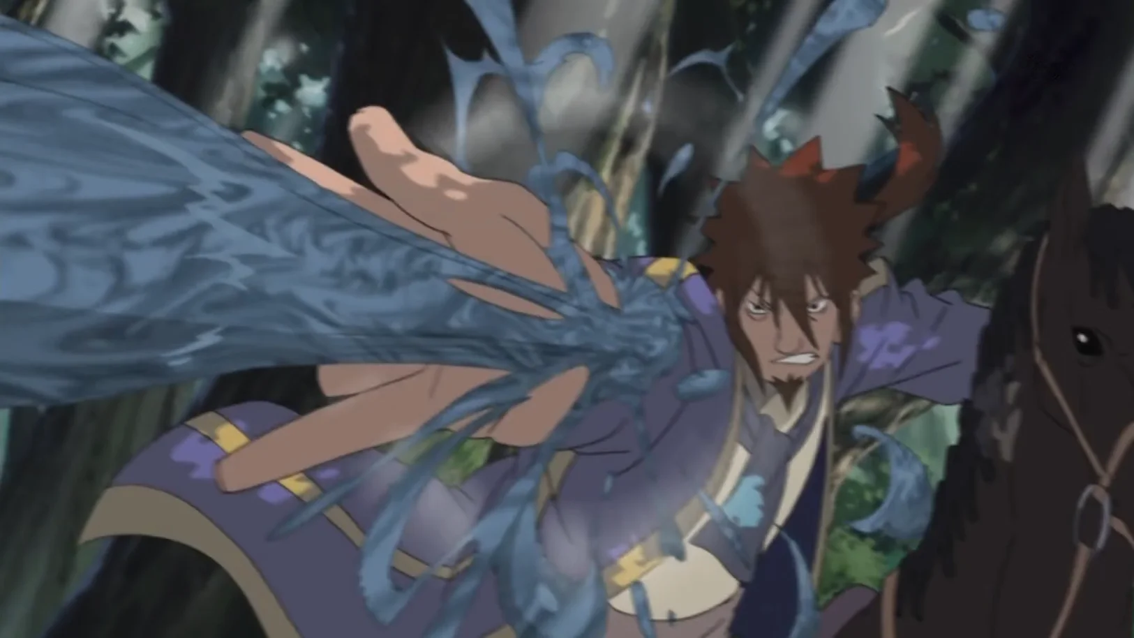 Chakra líquida — Técnica, Anime, 3
