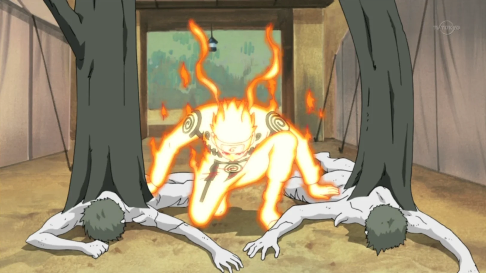 Tryb Czakry Dziewięcioogoniastego — Technika, Anime, 2