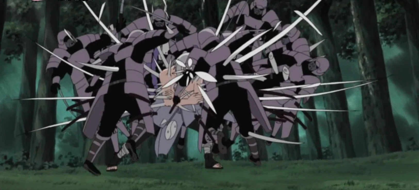 Shikotsumyaku — Técnica, Anime, 1