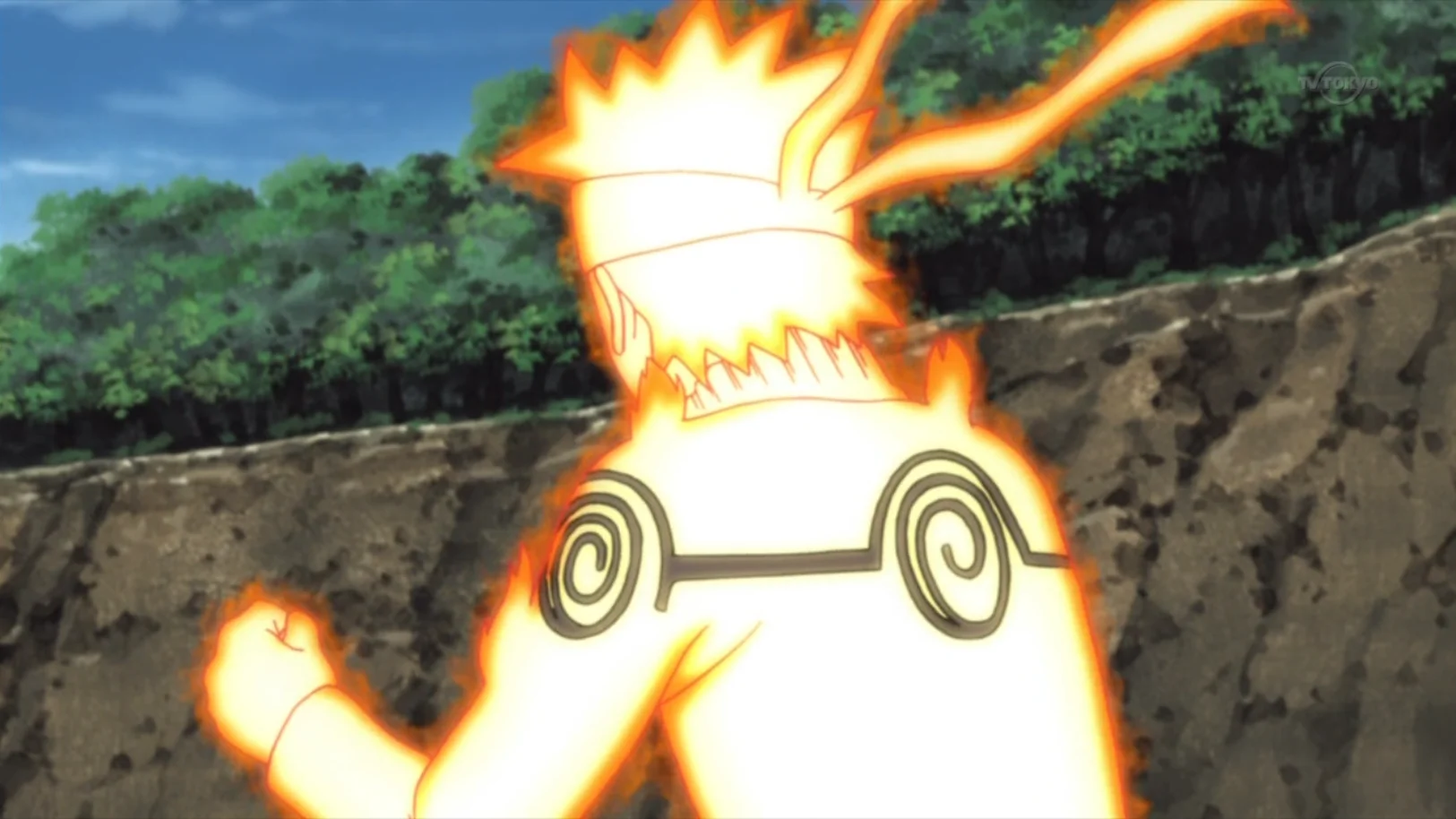 Tryb Czakry Dziewięcioogoniastego — Technika, Anime, 4
