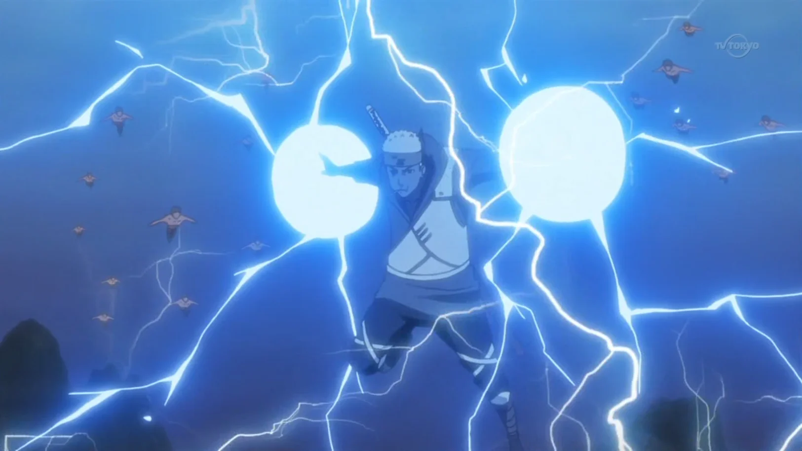 Élément Foudre : Coup de Foudre — Technique, Anime, 3
