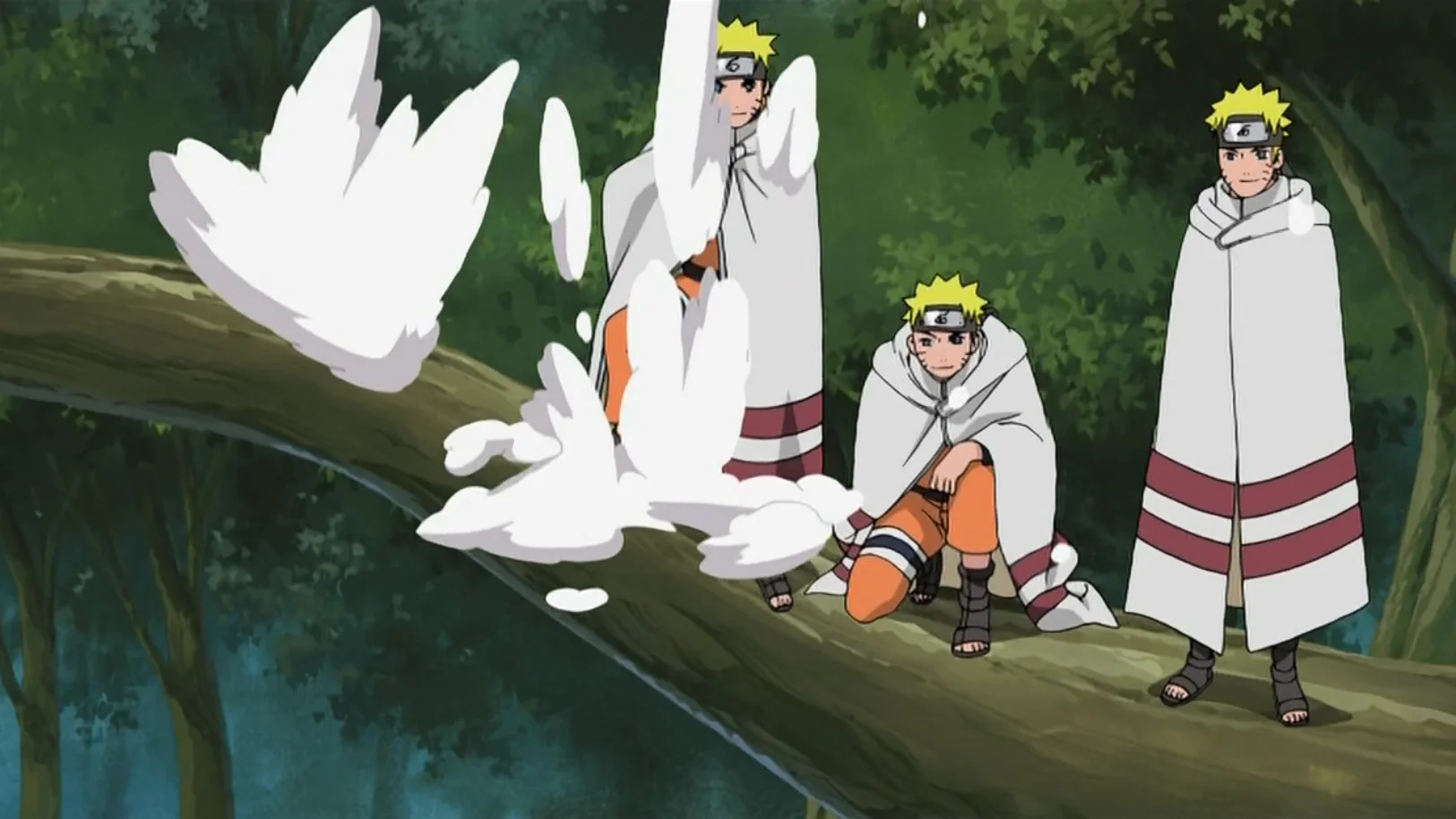 Technique du Clone de l'Ombre — Technique, Anime, 1