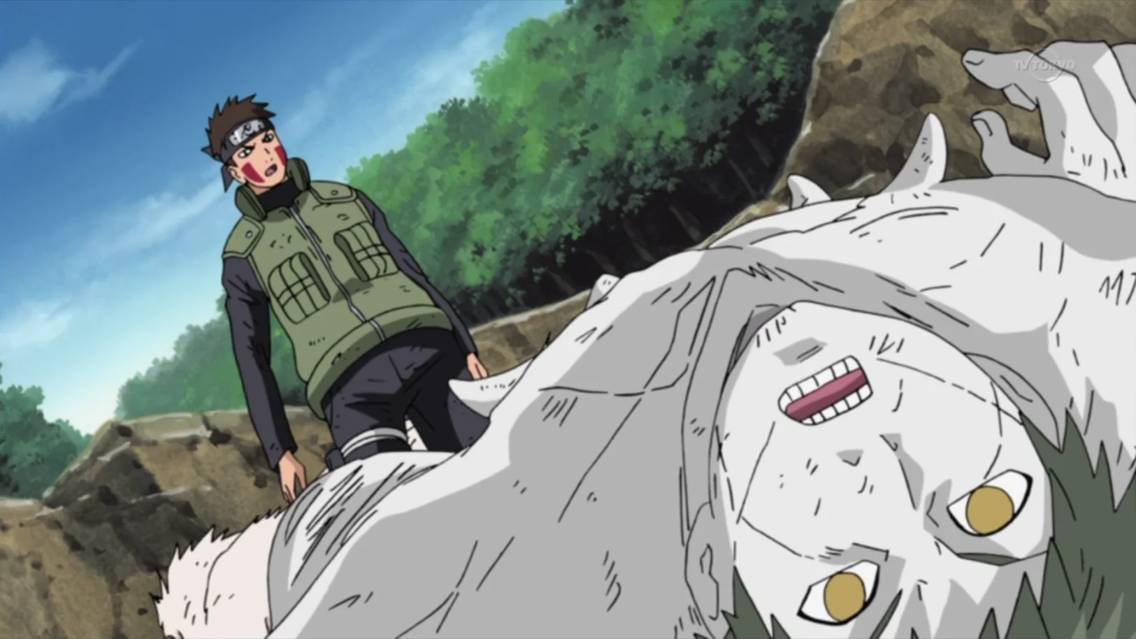 Técnica de Sustitución — Técnica, Anime, 2