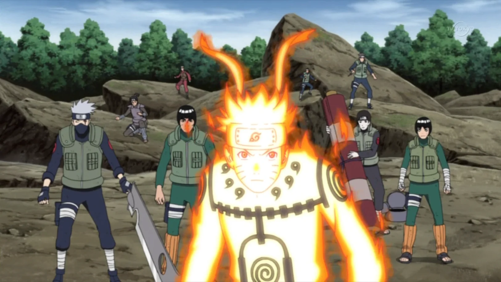 Tryb Czakry Dziewięcioogoniastego — Technika, Anime, 7